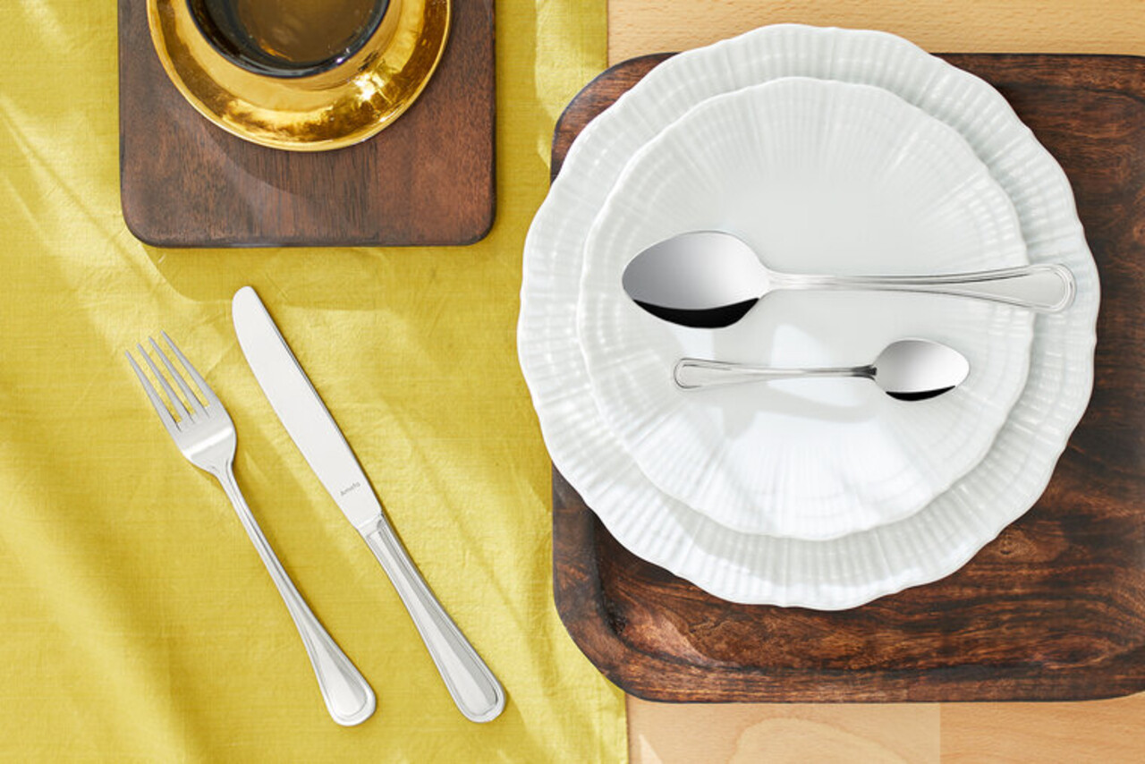 Set tacamuri 60 piese Haydn, Amefa, 6 persoane, inox 18/10, argintiu - imagine 4